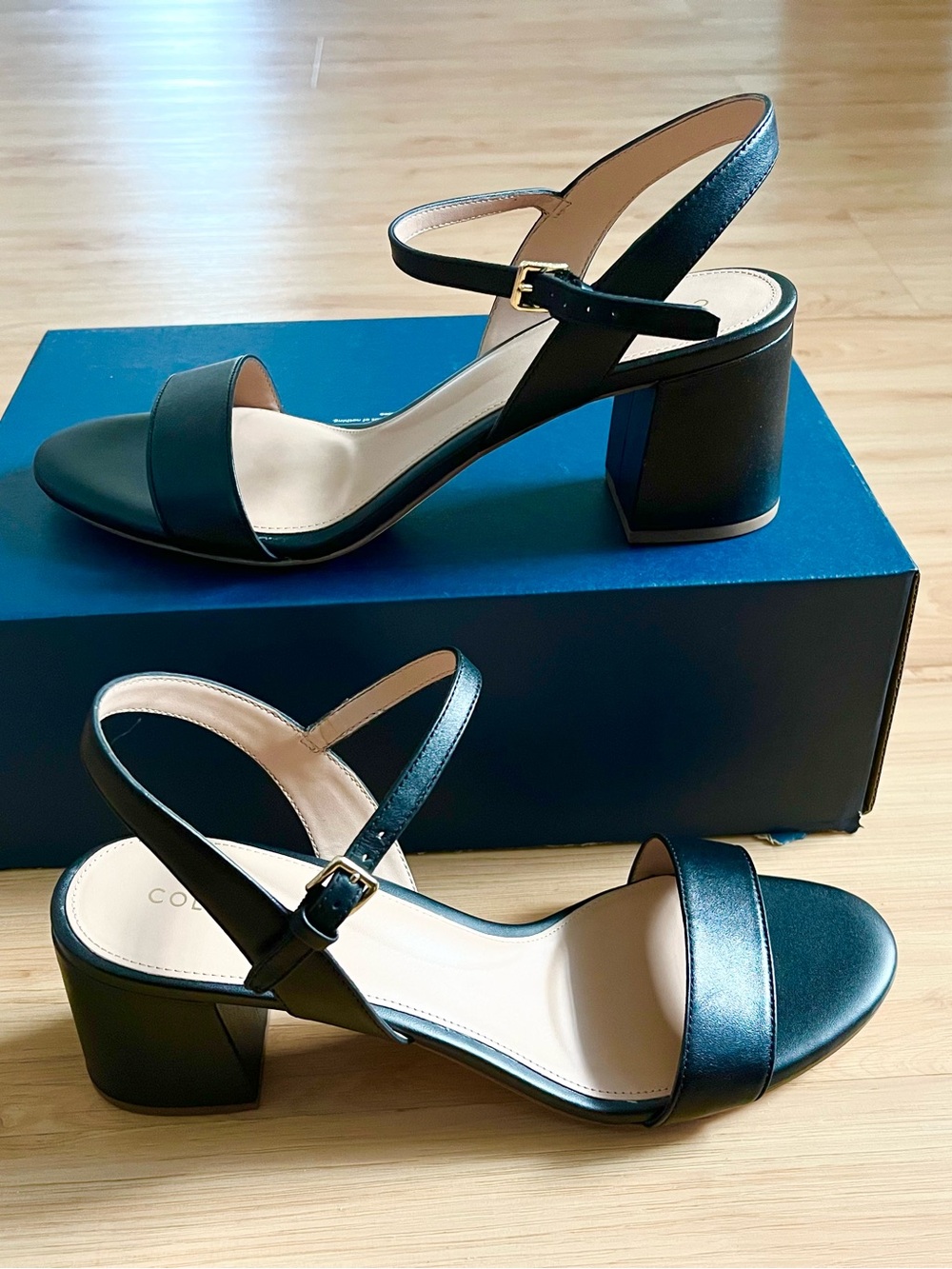 Cole Haan Josie Block Heel Sandal Women 10.0 US